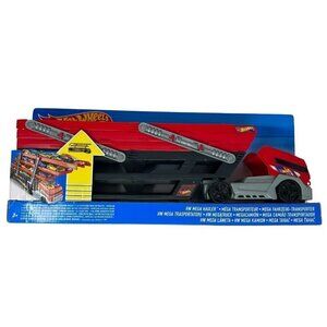 Hot Wheels Mega Big Rig Car Hauler